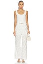 view 5 of 6 PANTALÓN CELIA in White