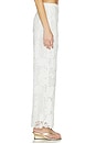 view 3 of 6 PANTALÓN SOLANGE in White