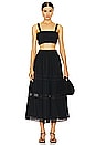 view 4 of 5 Angela Maxi Skirt in Black
