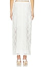 view 4 of 6 JUPE LIRIO in White
