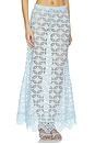 view 2 of 6 Rio Maxi Skirt in Blue