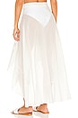 view 4 of 5 Flamenco Wrap Skirt in White