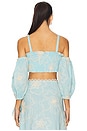 view 3 of 5 Nalu Top in Baby Blue