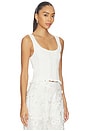 view 2 of 5 Vela Top in White