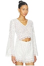 view 2 of 5 Holly Top in White
