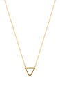 view 1 of 3 COLLIER FRAME TRIANGLE in Gold