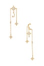 view 1 of 2 PENDIENTES L'ETOILE in Gold