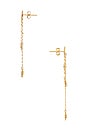 view 2 of 2 PENDIENTES L'ETOILE in Gold