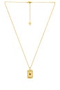 view 1 of 2 COLLAR LE SOLEIL TAROT in Gold