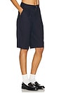 view 2 of 6 The Pleated Short in Navy