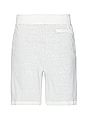 view 2 of 4 Fully Knitted Short in White