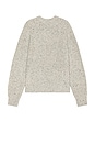 view 2 of 4 Speckled Crewneck Sweater in Marled Light Grey