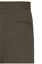 view 4 of 5 Relaxed Nylon Pleated Pant in Khaki