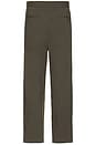 view 4 of 5 Relaxed Nylon Pleated Pant in Khaki