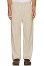 view 1 of 6 Casual Linen Pant in Light Beige