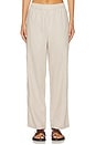 view 1 of 6 Casual Linen Pant in Light Beige