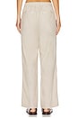 view 4 of 6 Casual Linen Pant in Light Beige