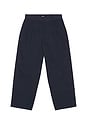 view 1 of 5 Wide Leg Pleated Trouser in Navy