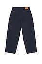 view 2 of 5 Wide Leg Pleated Trouser in Navy