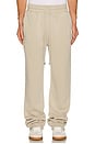view 3 of 5 The Fleece Trouser in Washed Sand
