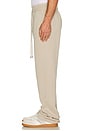 view 4 of 5 The Fleece Trouser in Washed Sand