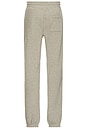view 2 of 5 The Fleece Jogger in Heather Grey