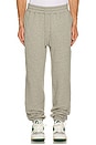 view 3 of 5 The Fleece Jogger in Heather Grey