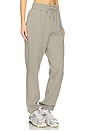 view 2 of 5 The Fleece Jogger in Heather Grey