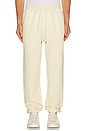 view 4 of 5 The Fleece Jogger in Natural