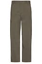 view 1 of 5 Relaxed Nylon Pleated Pant in Khaki