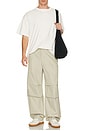 view 3 of 5 The Parachute Pant in Light Beige