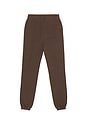 view 2 of 5 The Fleece Jogger in brown