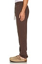 view 4 of 5 The Fleece Jogger in brown