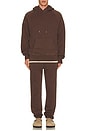view 6 of 5 スウェットパンツ in brown