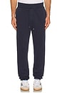 view 3 of 5 The Fleece Jogger in navy