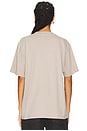 view 3 of 4 The Oversized Tee in Sand Beige