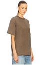 view 2 of 4 The Oversized Tee in Washed Brown