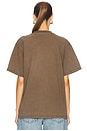 view 3 of 4 The Oversized Tee in Washed Brown