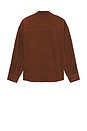view 2 of 4 Oversized Corduroy Shirt in brown