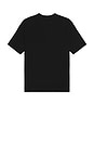 view 2 of 4 Relaxed Open Knit Polo in Black