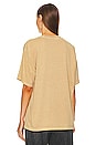 view 3 of 4 The Relaxed Tee in terracotta
