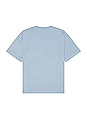 view 2 of 4 The Relaxed Tee in Dusty Blue