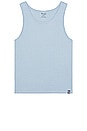 view 1 of 4 The Relaxed Tank in Dusty Blue
