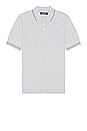 view 1 of 4 Everyday Luxe Polo in Heather Grey