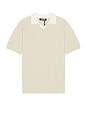 view 1 of 4 Contrast Collar Polo in Beige