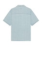 view 2 of 4 Short Sleeve Denim Shirt in Light Blue