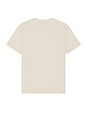 view 2 of 4 Rib Textured Tee in Beige