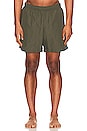 view 3 of 4 The Swim Short in Olive