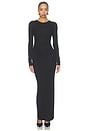 view 2 of 6 Crew Maxi Dress in Black