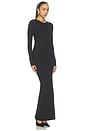 view 5 of 6 Crew Maxi Dress in Black